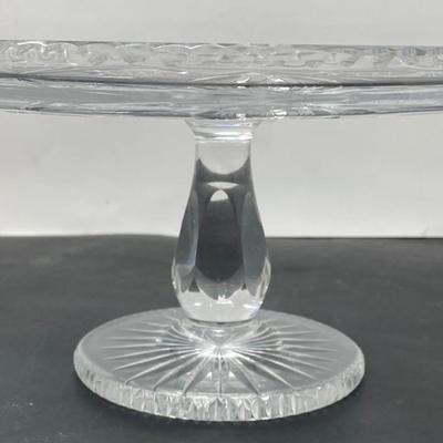 Crystal Foot Cake Stand