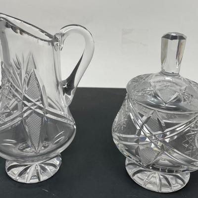 Crystal Sugar/Creamer Container