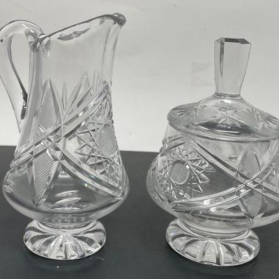 Crystal Sugar/Creamer Container