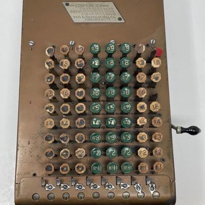 Two Antqiue Calculators
