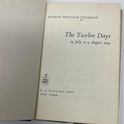 WWI Book "The Twelve Days" by George Malcom Thomas