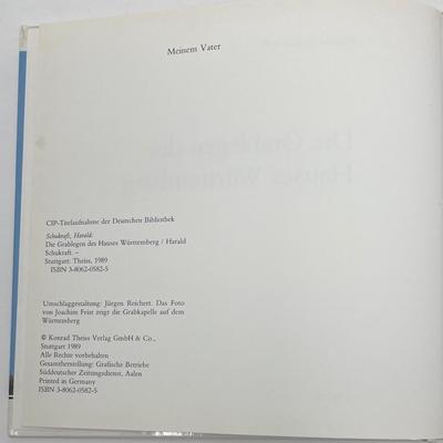"Die Grablegen Des Hauses Wurttemberg" by Harald Schukraft