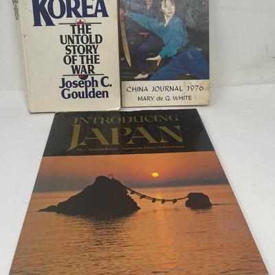 Collection of 3 Korean, Japanese, Chinese Books