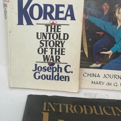Collection of 3 Korean, Japanese, Chinese Books