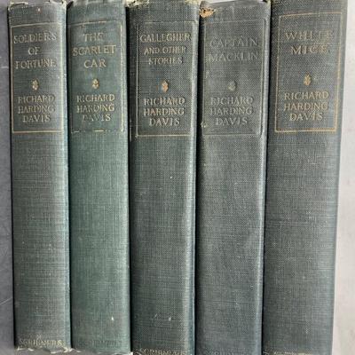 Collection 5 Books Richard Harding Davis 1920