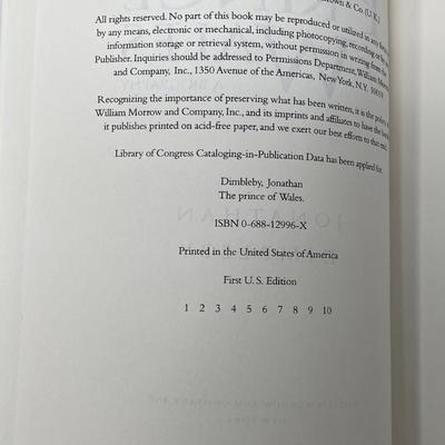 The Prince of Wales A Biography, Jonathan Dimbleby