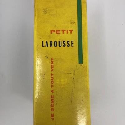 Petit Larousse 1962 Edition.