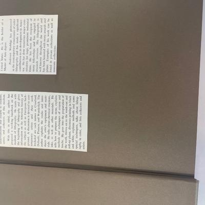 Emil Wedge, Lithography