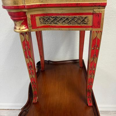 Florentine Style Painted Nesting Tables