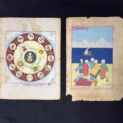 Eighteenth Century Ottoman Colored Plates