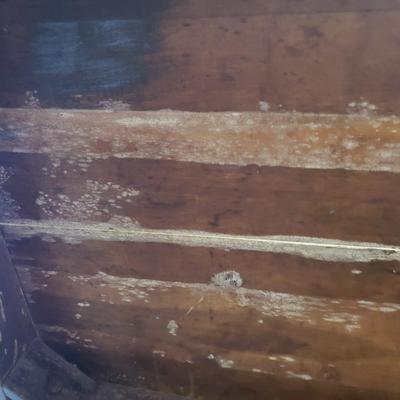 Rustic Wooden Farmhouse Table (1BC-KD)