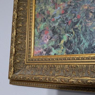 SET OF 2 claude monet pictures print framed VALUE: $450 2776213