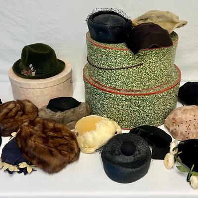 Vintage Hat Assortment