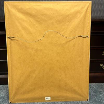 Sesquicentennial Map in Wooden Frame (1BO-MG)