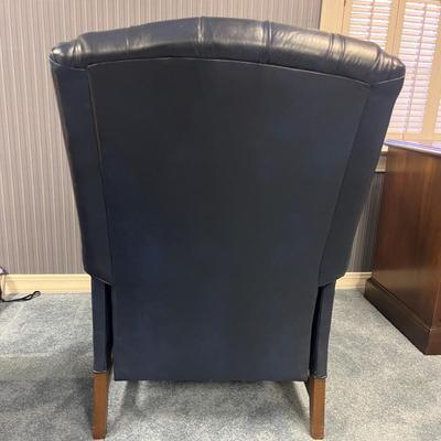 Faux Leather Recliner (1BO-MG)