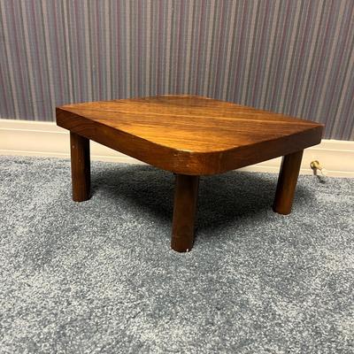Triangle Side Table & Diamond Foot Stool (1BO-MG)