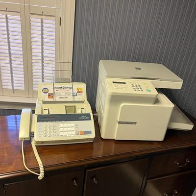 Canon Laser Printer & Brother Fax Machine (1BO-MG)