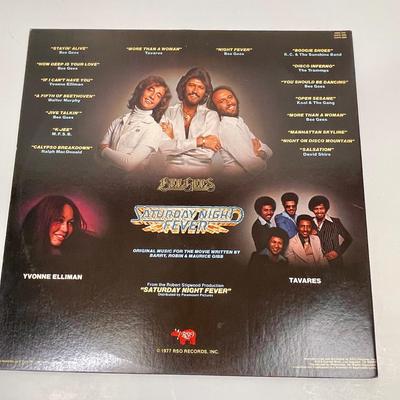 Vintage 33RPM Vinyl Record: Saturday Night Fever Original Soundtrack