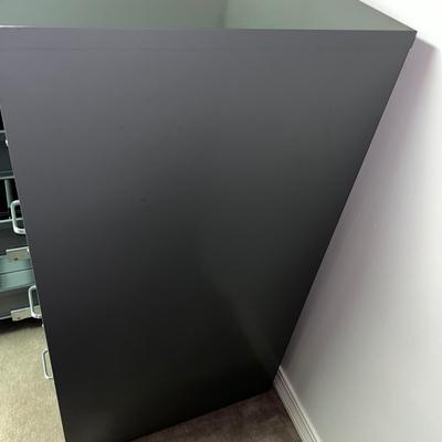 Two HON Metal File Cabinets (-BC-MG)