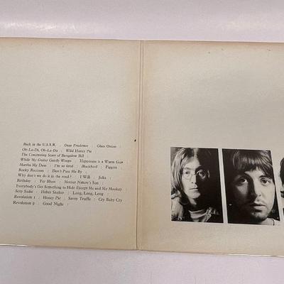 Vintage 33RPM Vinyl Record: The Beatles - The White Album