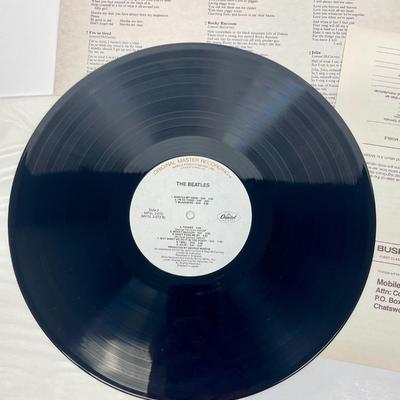 Vintage 33RPM Vinyl Record: The Beatles - The White Album
