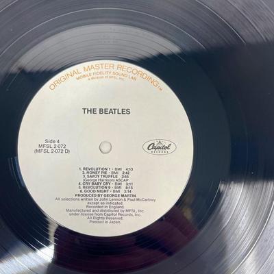 Vintage 33RPM Vinyl Record: The Beatles - The White Album