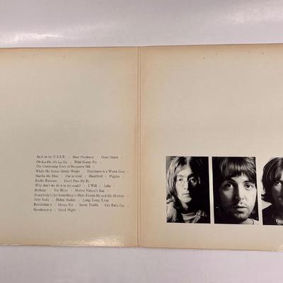 Vintage 33RPM Vinyl Record: The Beatles - The White Album