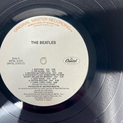 Vintage 33RPM Vinyl Record: The Beatles - The White Album
