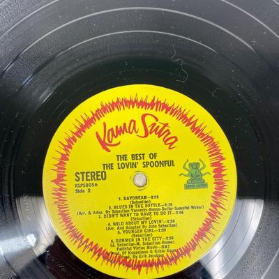 Vintage 33RPM Vinyl Record: The Best of the Lovin' Spoonful