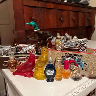 Antique Vintage Perfume Lot - Evening in Paris, Avon
