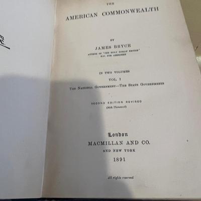 Antique Vintage Book Lot c. 1800s-1950s