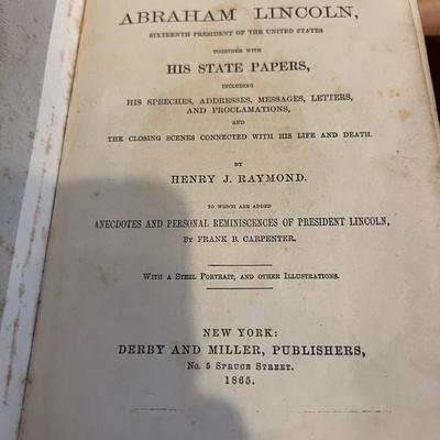 Antique Vintage Book Lot c. 1800s-1950s