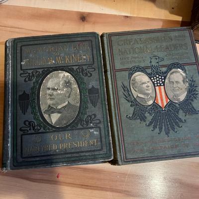 Antique Vintage Book Lot c. 1800s-1950s