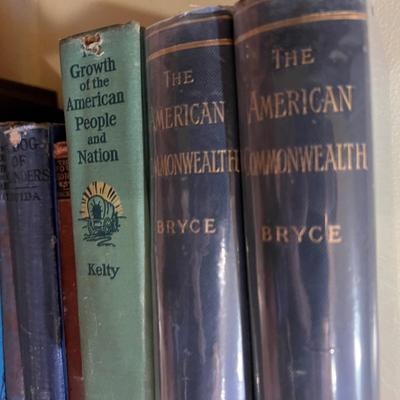 Antique Vintage Book Lot c. 1800s-1950s