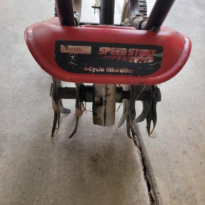 Craftsman 4 stroke mini tiller