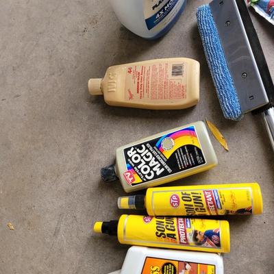 Lot of car care items