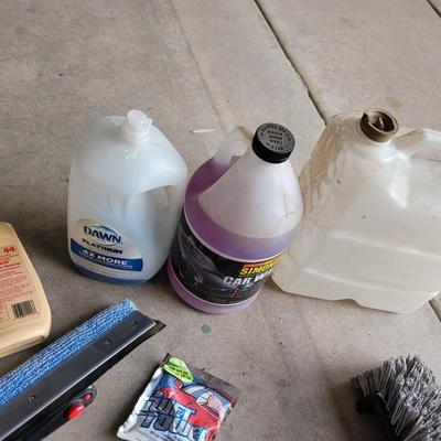 Lot of car care items