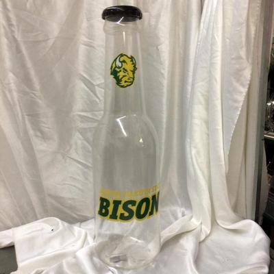 NDSU Bison Plastic Beer Bottle Bank