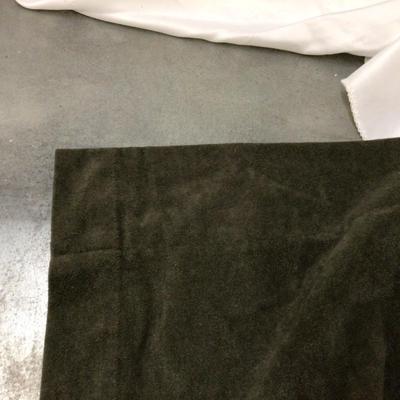 JC Penny 6 Panels Dark Green Curtains