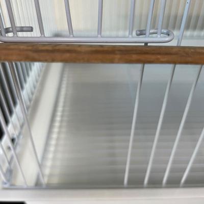 Parakeet or Finch Hanging Bird Cage