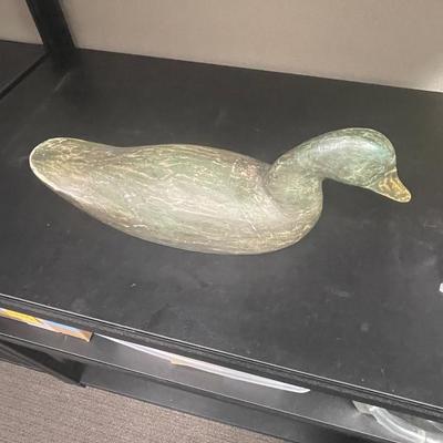 Vintage Hand Carved Wood Duck Decoy