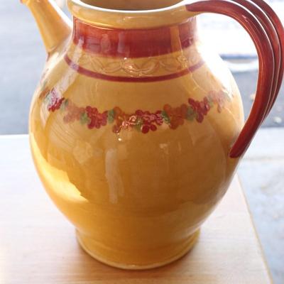 Souleo Provence Pottery - Water Jug Terre Provence Made in France