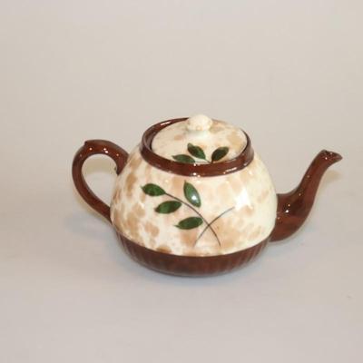 Price Kensington Vintage Painted Floral Brown tea pot