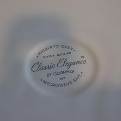Corning Classic Elegance cassorle dish