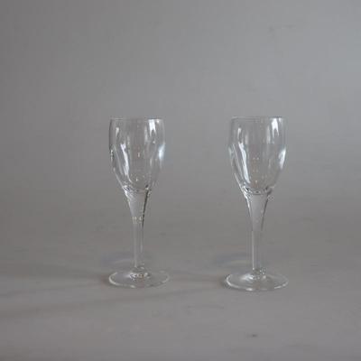 Pair of  wine glasses