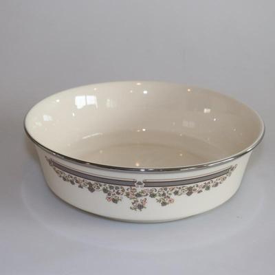 Lenox Lace Point Large Dinner plates