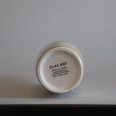 Clay Art Oil Container