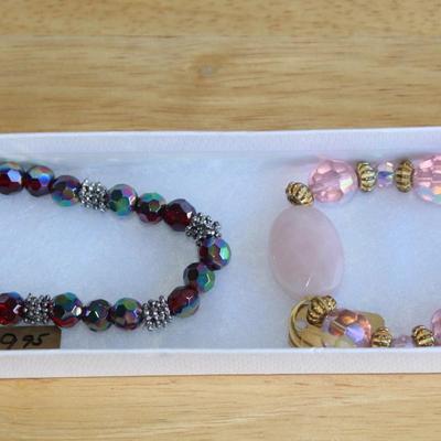 Beaded bracelets (4 total)