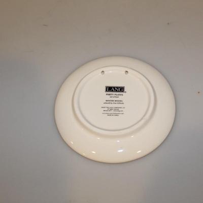 Lang Party Plates Christmas