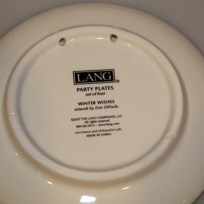 Lang Party Plates Christmas